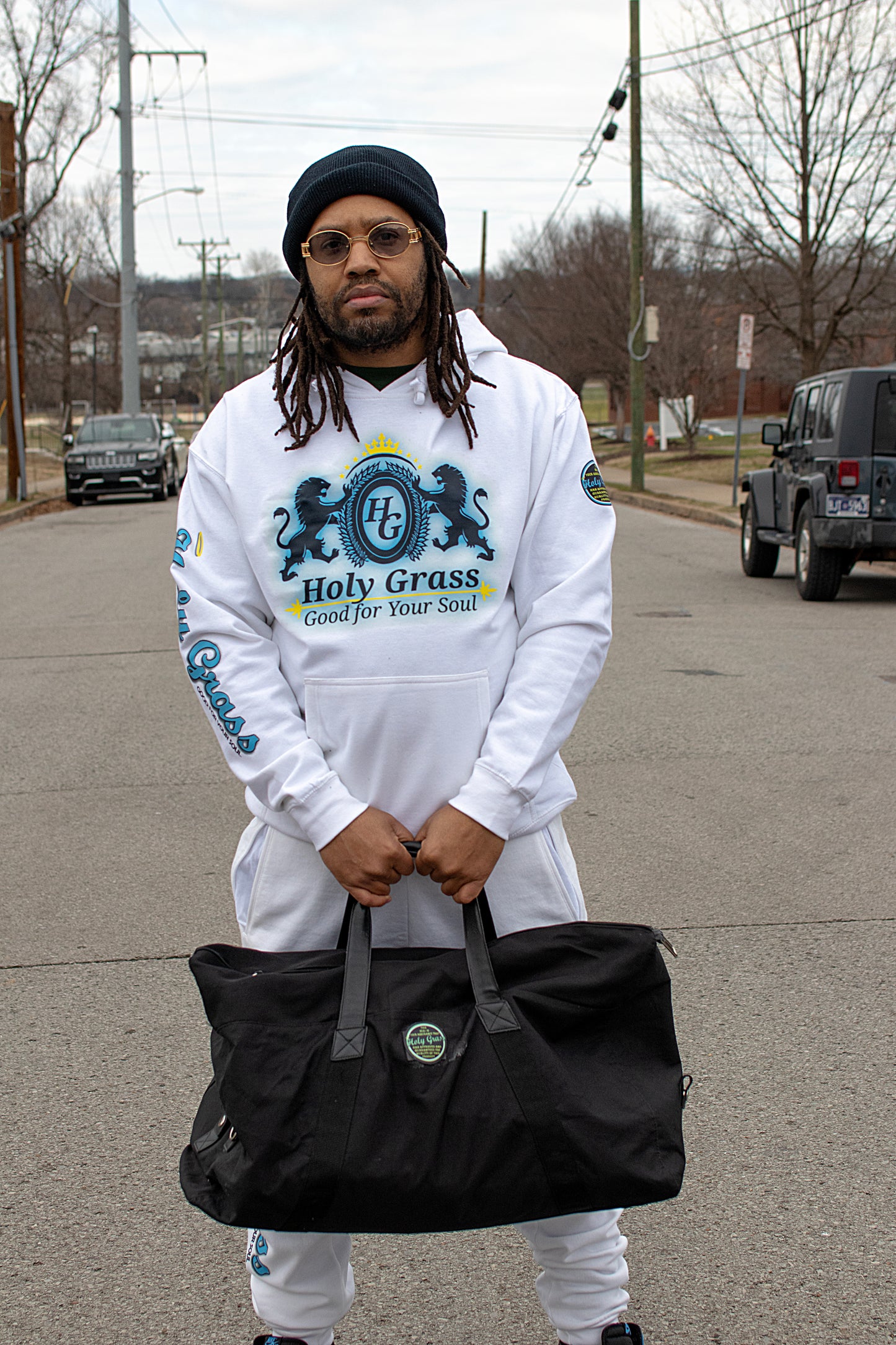 Serene Cool Blue Hoodie