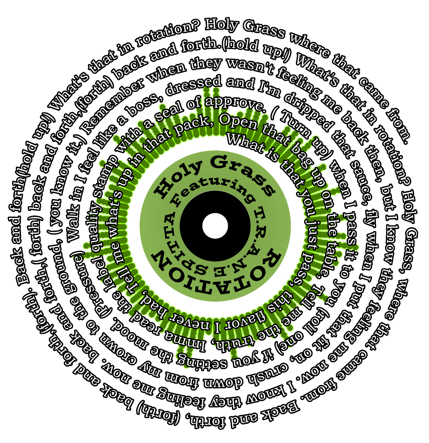 Holy Grass Rotation Theme Music Hoodie