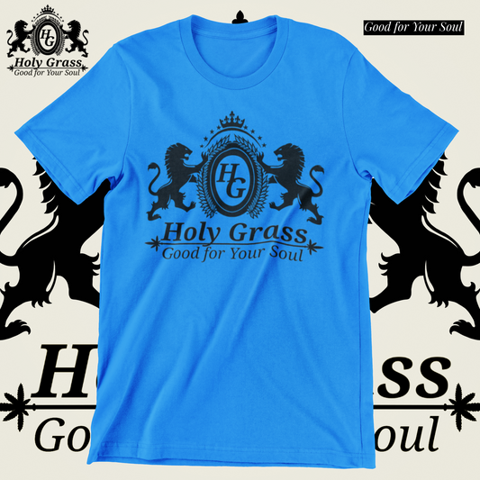 Holy Grass Crest Logo