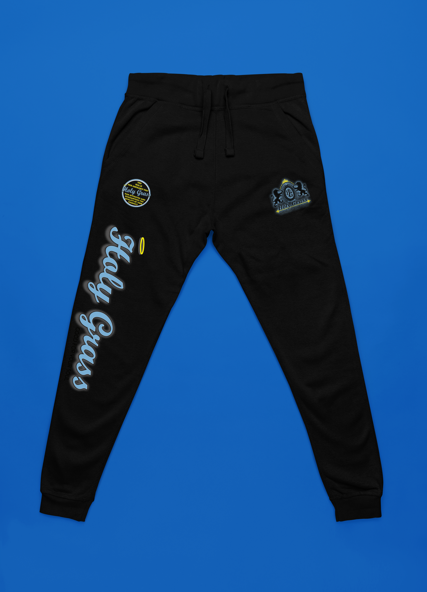 Serene Cool Blue Sweatpants