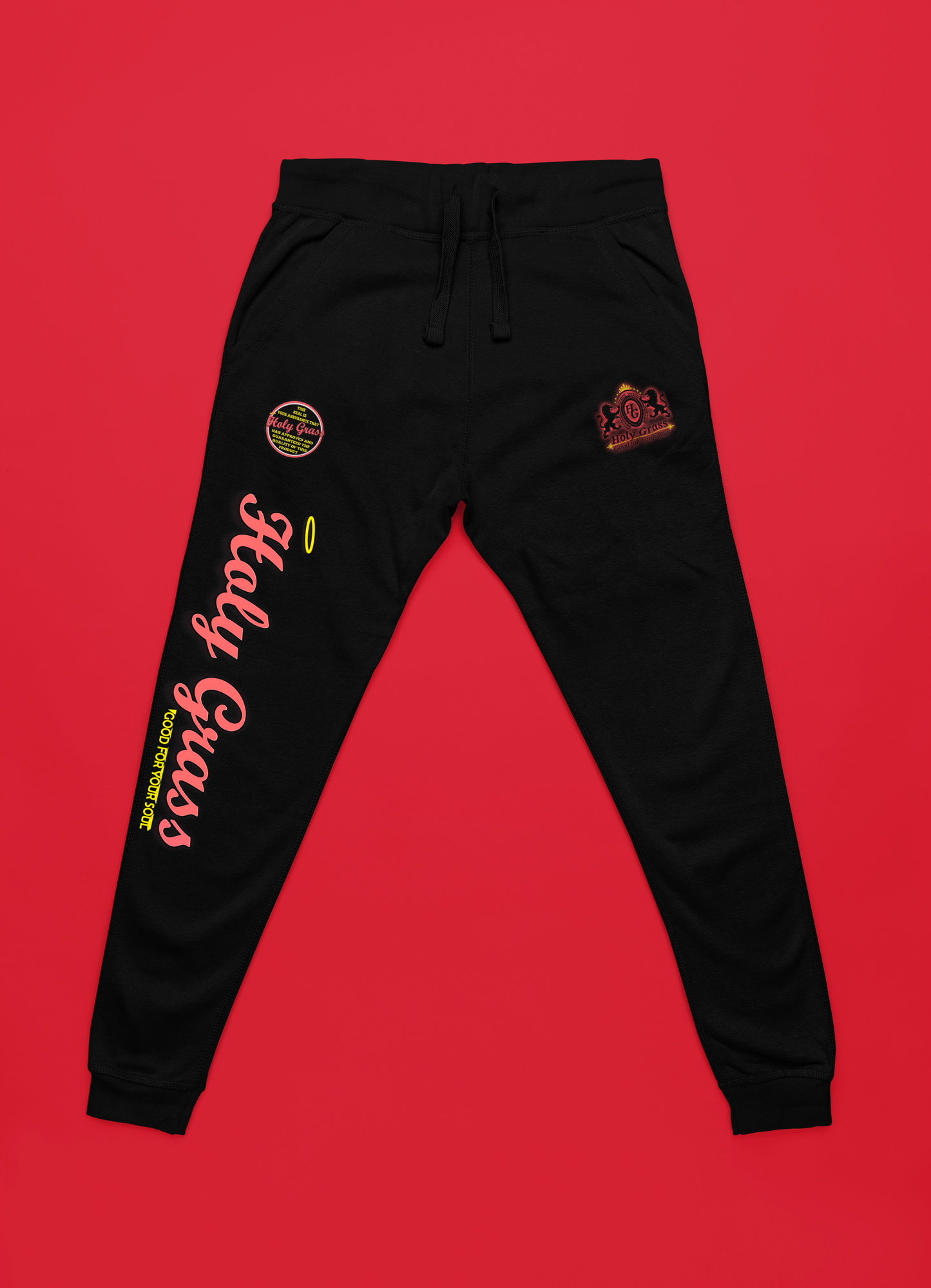 Serene Sunset Red Sweatpants