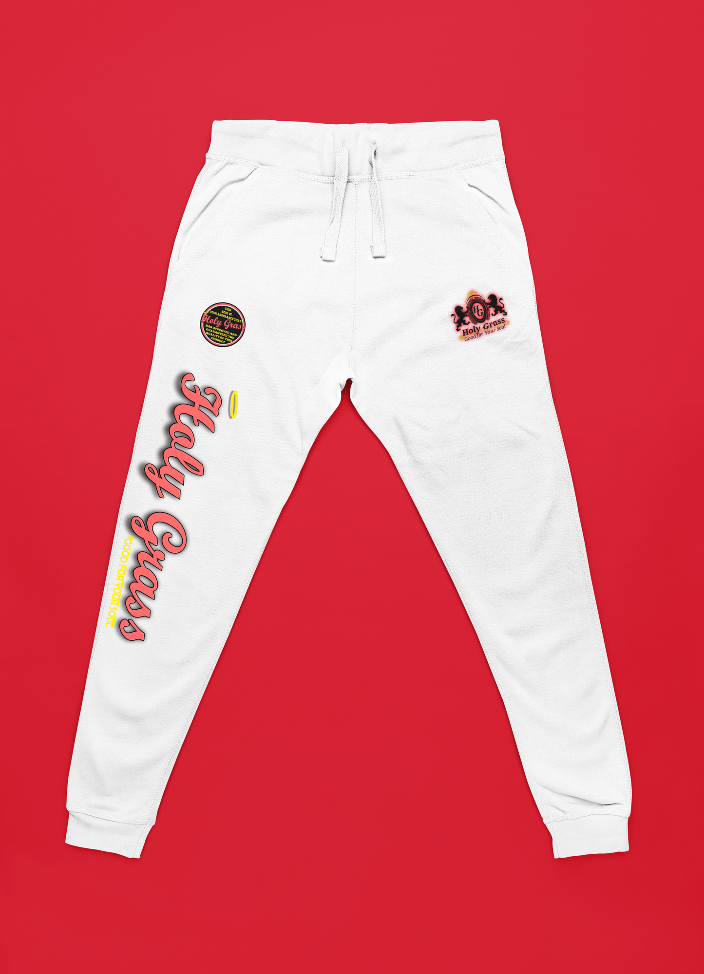 Serene Sunset Red Sweatpants