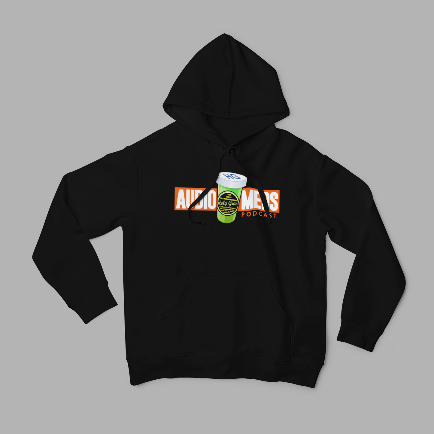 Audio Meds Podcast and Holy Grass Apparel OG Fusion Hoodie