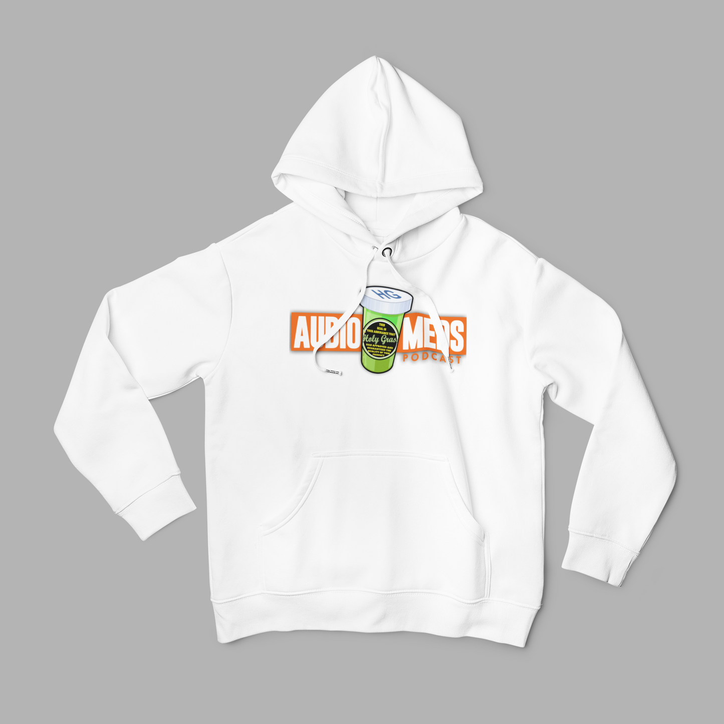 Audio Meds Podcast and Holy Grass Apparel OG Fusion Hoodie