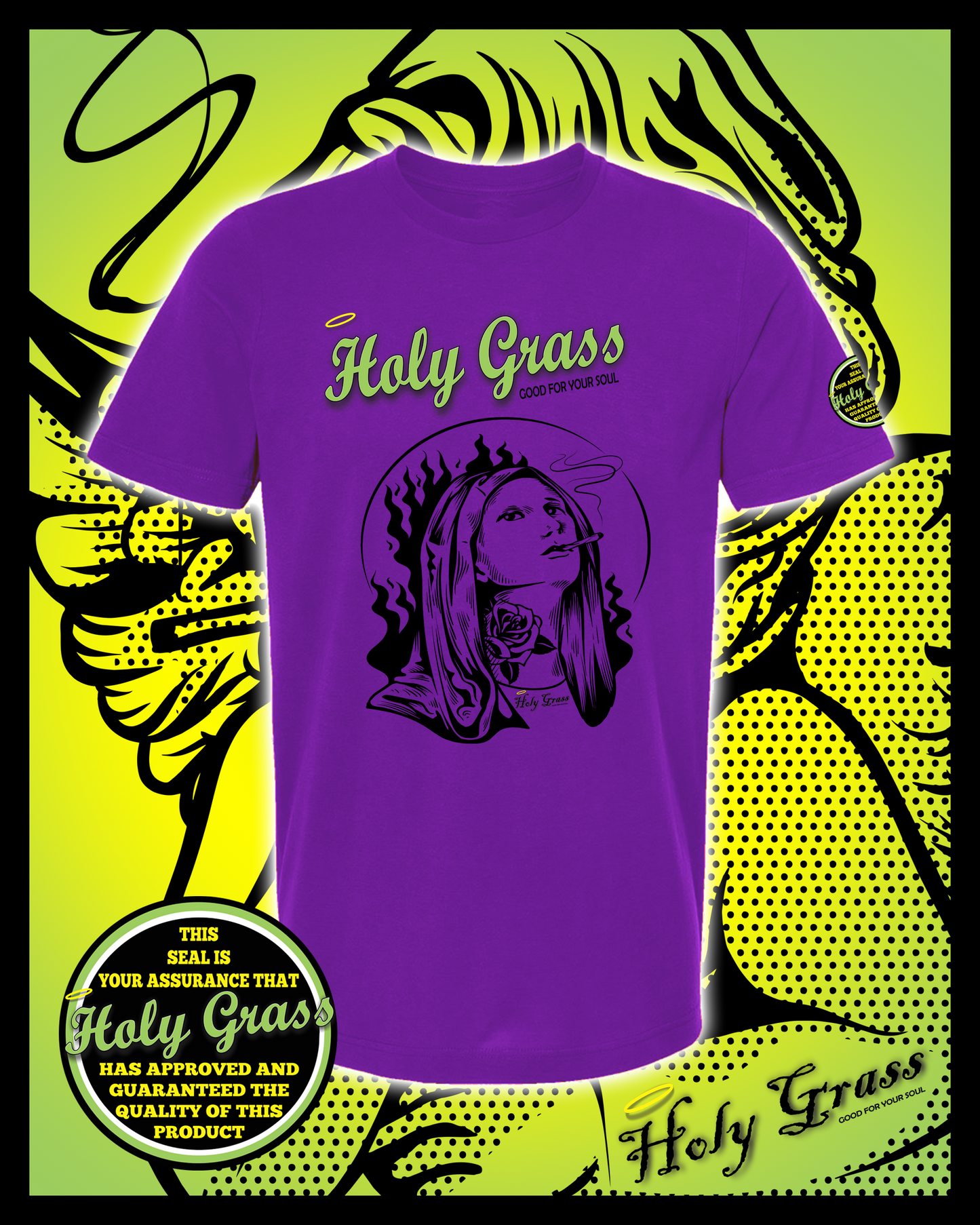 Holy Grass Holy Pack: A Set of Marijuana-Themed Clothing and Accessories